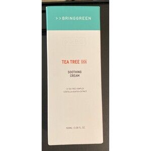 Bring Green Tea Tree Soothing Cream 100ml Moisturizing K-Beauty Face Lotion